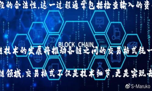 区块链交易格式是指在区块链网络中进行数据传输和存储时所采用的特定结构和规范。为了理解这一概念，需要关注区块链的基本原理以及交易的各个组成部分。

区块链的基本原理

区块链是一种分布式账本技术，其核心特性是去中心化和信息不可篡改。在这个系统中，所有的交易信息都被记录在多个节点上，确保数据的透明性和安全性。每一笔交易都会被打包成区块，并在网络中进行验证和确认。区块链的去中心化特点使得其能够有效防止数据被单方面篡改。

交易的组成部分

在区块链系统中，交易通常包含多个重要组成部分。这些组成部分共同定义了交易的格式，确保其在网络中的有效性和可理解性。常见的交易组成部分包括：

ul
    listrong输入（Input）/strong：指的是来源于之前交易的资金，记录了发起这笔交易的用户和相关的交易ID。/li
    listrong输出（Output）/strong：此部分指明了交易的目标，包括接收者的地址和转账金额。/li
    listrong签名（Signature）/strong：交易发起者使用其私钥对交易进行签名，以确保这一交易的合法性和安全性。/li
    listrong交易ID（Transaction ID）/strong：每笔交易都会生成一个唯一的ID，用于在区块链中快速查找和识别。/li
/ul

区块链交易格式的标准化

为了提升区块链网络的互操作性和效率，各种区块链平台通常会制定相应的交易格式标准。以比特币为例，其交易格式采用的是一种特定的JSON格式，其中每一个字段都具有清晰的定义。随着区块链技术的发展，各种平台针对交易格式的定义也在不断演化，常见的包括以太坊的ERC-20标准和其他类型的智能合约交易格式。

不同区块链的交易格式比较

不同区块链网络的交易格式存在一定的差异，这主要是由于它们在设计理念和应用场景上的不同。比如，比特币网络的交易格式相对简单，重视的是安全和去中心化。而以太坊的交易格式则更加复杂，支持智能合约，使得交易不再仅限于简单的代币转移，还可以包含丰富的逻辑和条件。

交易格式对区块链应用的影响

交易格式的设计直接影响着区块链网络的性能和用户体验。例如，交易格式的复杂度可能导致交易确认时间加长，交易费用增加，影响用户的使用意愿。因此，交易格式是提升区块链应用效率的重要途径。一些项目通过简化交易格式或使用压缩算法，来减少交易数据的大小，从而提高交易速度。

区块链交易的验证过程

一旦用户发起交易，交易格式必须经过网络中各个节点的验证。每一笔交易都会被广播到网络中，矿工或验证者需要对交易格式进行解析，确保各个字段的合法性。这一过程通常包括检查输入的资金是否有效、确认签名的真实性等。只有在通过验证后，交易才能被打包进区块并最终记录在区块链上。

未来展望

随着区块链技术的发展，交易格式也将继续演变。在未来，我们可能会看到更多灵活且高效的交易格式标准出现，以满足不同应用场景的需求。例如，跨链技术的发展将推动各链之间的交易格式统一，以促进资产的快速转移和应用的整合。同时，隐私保护技术的进步，或许会带来新的交易格式，能够在确保用户隐私的同时，保持信息的透明和可追溯。

理解区块链交易格式，不仅有助于开发者在构建应用时设计合理的交易结构，还能帮助用户更好地理解如何安全、高效地进行数字资产的转移。在区块链领域，交易格式不仅是技术细节，更是实现去中心化、提高交易效率和用户体验的基础所在。