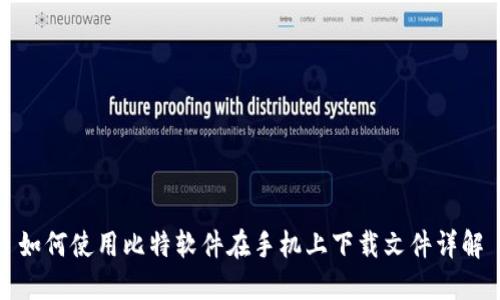 如何使用比特软件在手机上下载文件详解