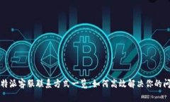 比特派客服联系方式一览：如何高效解决你的问