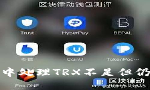 如何在比特派中处理TRX不足但仍想发送的情况
