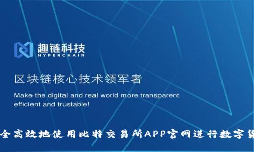 如何安全高效地使用比特交易所APP官网进行数字货币交易
